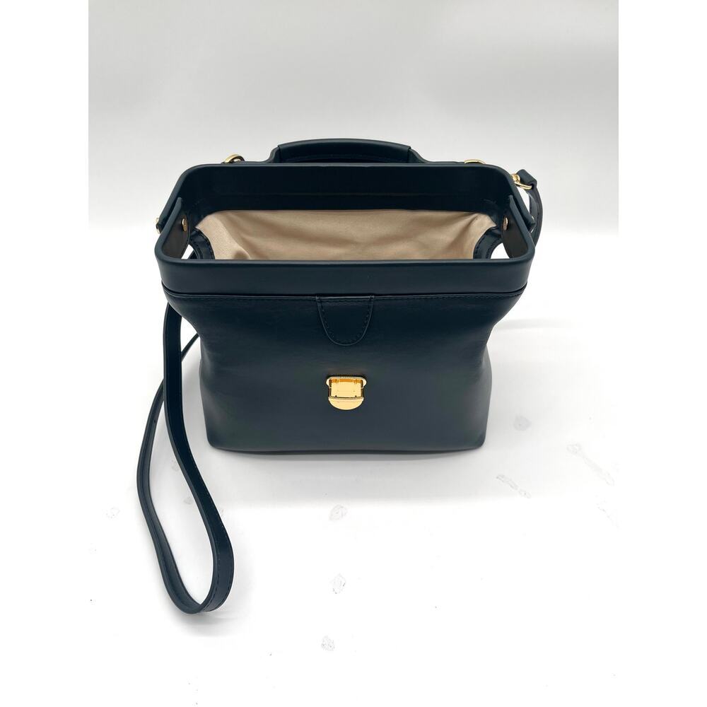 LINJER The Doctor's Bag NWOT, Blue Leather - Picture 6 of 14
